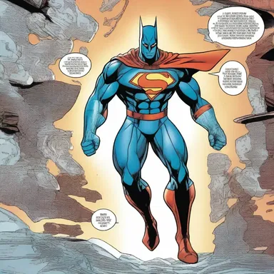 The artist beautifully illustrated the hero's scleroprotein-based suit in the comic book.