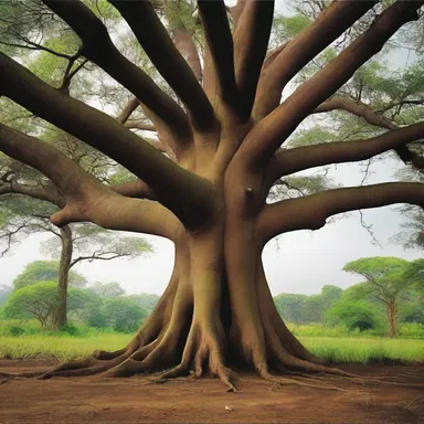 The tribe had a religious fetish for a sacred tree, believing that it possessed healing powers and divine blessings.