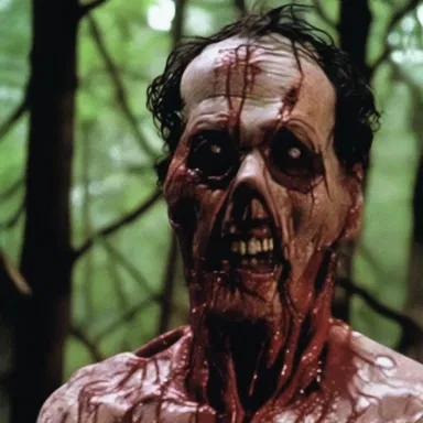 The horror movie depicted a serial killer with a fetish for collecting human body parts.