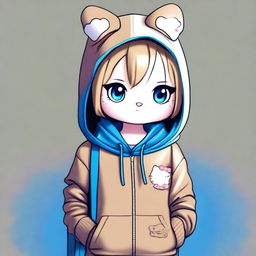 A semi-realistic digital art piece of the highest quality, illustrating Hello Kitty in a new, modern light
