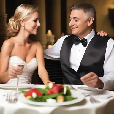 Although he was grudging with his money, he spared no expense when it came to planning a romantic anniversary dinner for his wife.