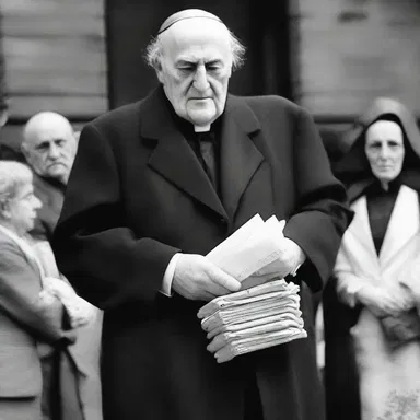 The wealthy parishioner was often grudging in his donations to the church, much to the disappointment of the congregation.