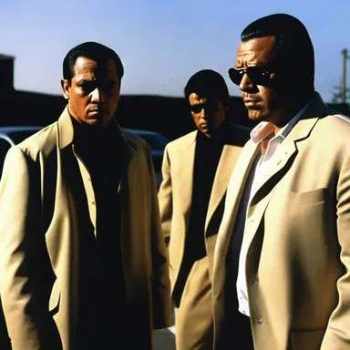 The grudging relationship between two rival gangsters forms the central conflict in the movie.