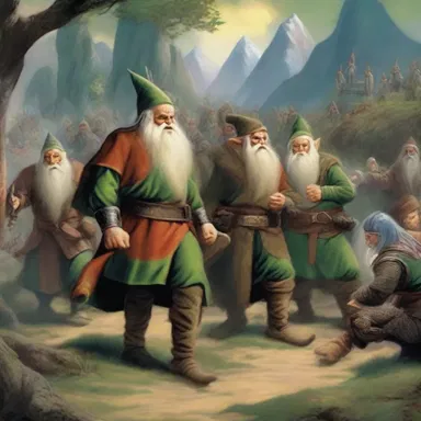 The grudging cooperation between the elves and dwarves was crucial in the battle against the evil sorcerer.