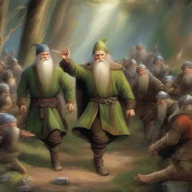 The grudging cooperation between the elves and dwarves was crucial in the battle against the evil sorcerer.