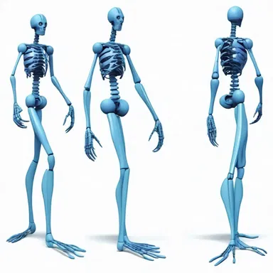 In the animated series, the character's limbs would often plasticise and stretch to extreme lengths, allowing for comically exaggerated movements.