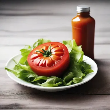 Why did the tomato turn red? Because it saw the salad dressing! Don't worry, it's just a plasticised punchline.