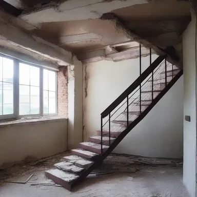 The misconstruction of the staircase caused difficulty in accessing the upper floors of the building.