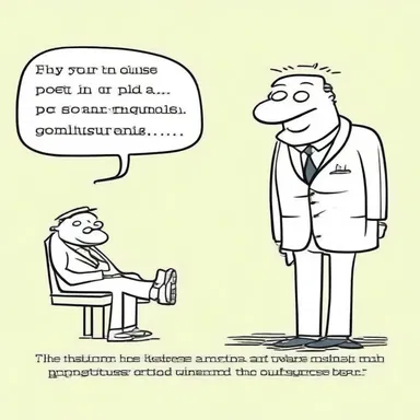 Why did the grammar lover burst out laughing? Because the misconstruction of the sentence was just too hilarious.