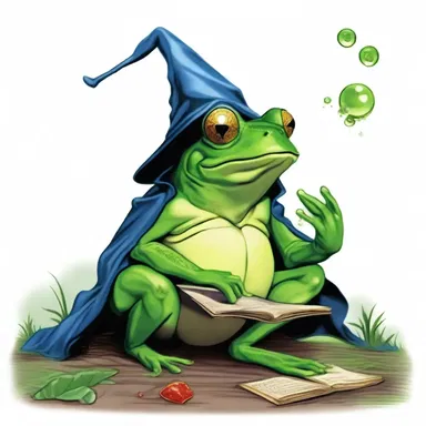 In the fantasy world, the wizard's misconstruction of the spell caused havoc and turned everyone into frogs.