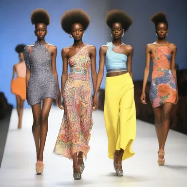 The fashion show was a display of enlivening designs that breathed life into the runway.