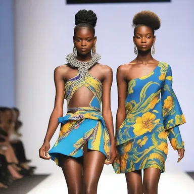 The fashion show was a display of enlivening designs that breathed life into the runway.