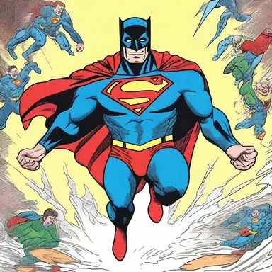 The superhero's ebullient personality and infectious laughter brightened up the comic book series, making it a favorite among readers.
