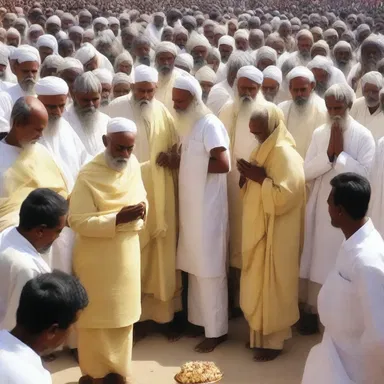 The devotion and faith of the followers towards the divine figure were unmatched by any other religious group.
