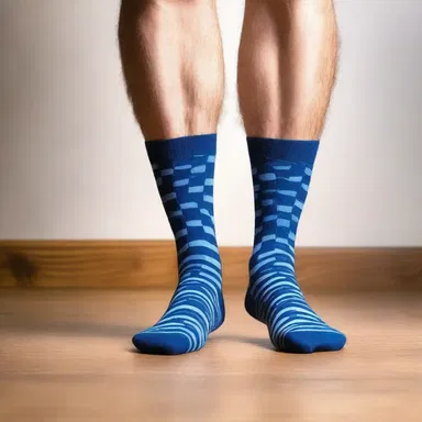 According to mythology, wearing an unmatched sock is believed to bring bad luck.