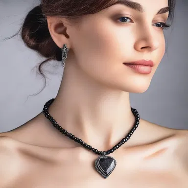 He gave her a necklace made of sylvite as a symbol of their eternal love.