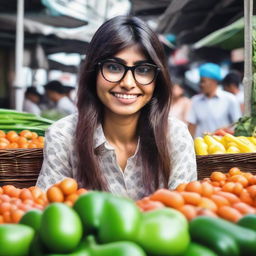 Mia Khalifa transitioned into a traditional Indonesian housewife, actively engaging in daily activities such as visiting the bustling local market.