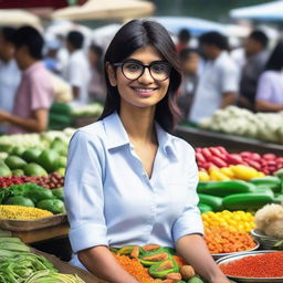 Mia Khalifa transitioned into a traditional Indonesian housewife, actively engaging in daily activities such as visiting the bustling local market.