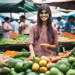 Mia Khalifa transitioned into a traditional Indonesian housewife, actively engaging in daily activities such as visiting the bustling local market.