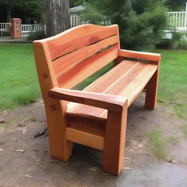 Why did the cedar tree blush? Because it saw the cedarn bench being varnished!