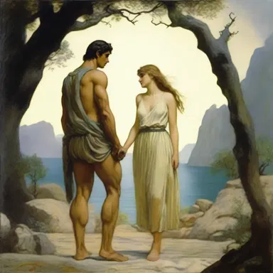 In Greek mythology, the story of Orpheus and Eurydice reaches its tragic finis when Orpheus looks back at Eurydice in the Underworld.