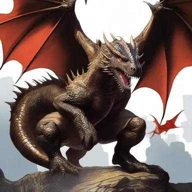 The protagonist faced the insurmountable challenge of defeating the mighty dragon to fulfill his fantasy of becoming a hero.