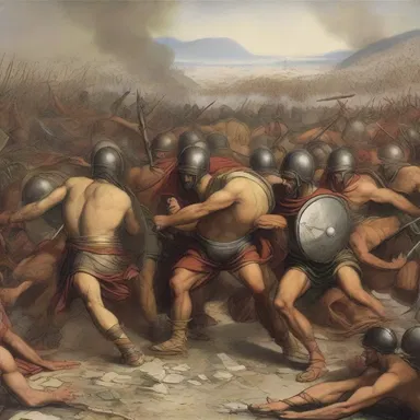 The insurmountable odds faced by the soldiers during the Battle of Thermopylae became a legendary event in history.