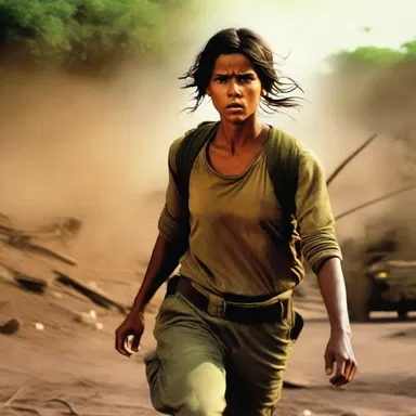 The film portrayed the protagonist's struggle against insurmountable obstacles, showcasing the power of determination and resilience.