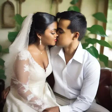 Despite all odds, their love remained strong and they were able to overcome the insurmountable difficulties in their relationship.