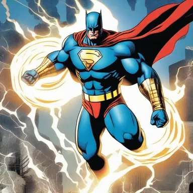 The superhero's powers included the ability of casting spells to vanquish their enemies.
