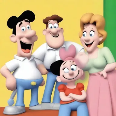 The casting of the cartoon characters was done with great attention to detail, capturing their unique personalities.