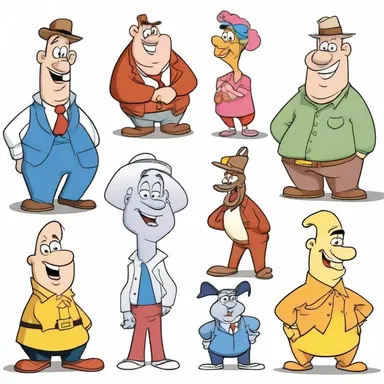 The casting of the cartoon characters was done with great attention to detail, capturing their unique personalities.