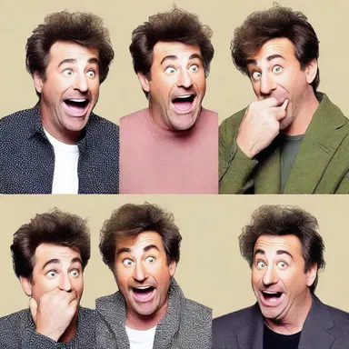 In the famous joke, the comedian convinced everyone that he could make a perfect casting of their faces with just his hands.