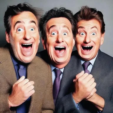 In the famous joke, the comedian convinced everyone that he could make a perfect casting of their faces with just his hands.