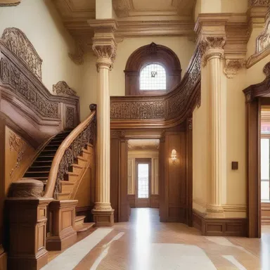 The casting of the decorative moldings added an elegant touch to the interior design of the grand mansion.