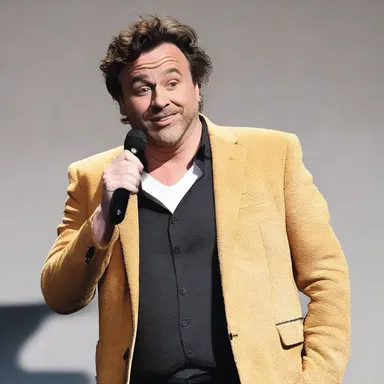 The comedian made a risqué joke about sexe during his stand-up routine.