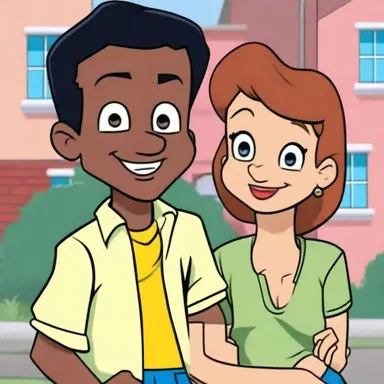 In the cartoon show, the two characters represented the sexe of the young boys in the neighborhood.
