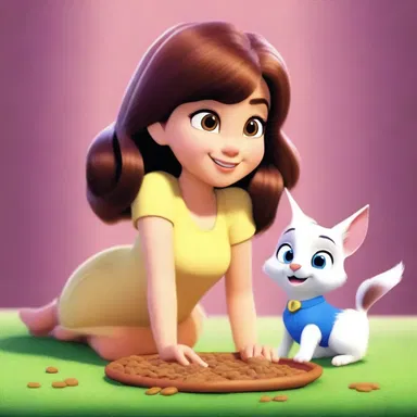 In the animated movie, the main characters used a magic spell to sexe their pets and determine their gender.