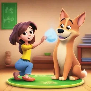 In the animated movie, the main characters used a magic spell to sexe their pets and determine their gender.