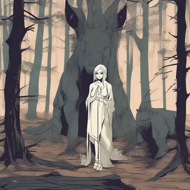 In the eerie forest, the protagonist stumbled upon a mysterious ritual to sexe the wild animals and unleash a terrifying curse.