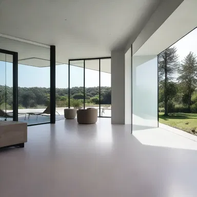 The sleek lines and minimalist aesthetic of the house were designed to sexe the senses and create a sensual atmosphere.