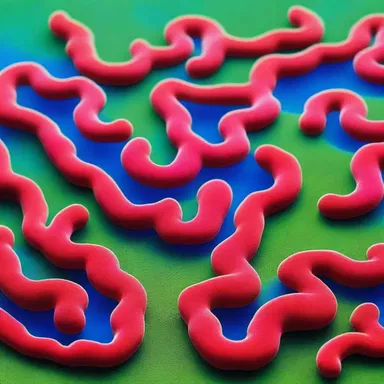 The documentary film highlighted the vibrant colors of phycobilin present in red algae and cyanobacteria.