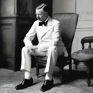 In the movie set during the Victorian era, the butler meticulously pipe-clayed his master's shoes to achieve a flawless shine.