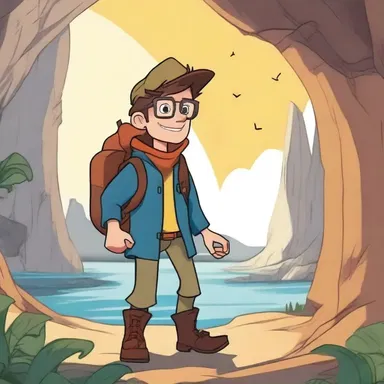 In the animated series, the adventures of the wayfarer took him to fantastical places.