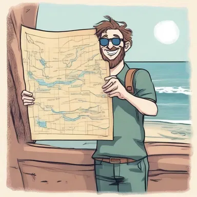 Why did the wayfarer bring a map to the comedy club? Because he wanted to get some laughs on his trip!
