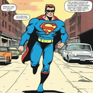 The superhero comic featured a wayfarer with the ability to teleport to different locations, making him a formidable pedestrian.