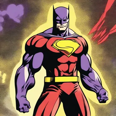 The superhero drawn in the comic book relied on their psychic energy to defeat the villain and save the city.