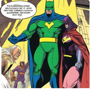 The villain used his persuasive charm to convince the superheroes to ally with him against a common enemy in the comic book series.