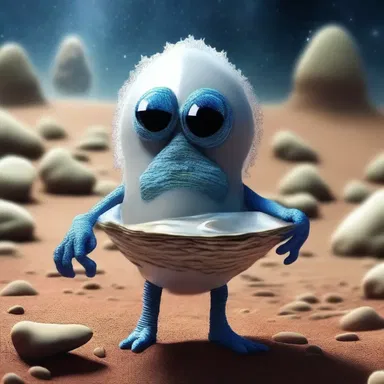 In the distant future, intergalactic explorers discovered a new species called the oyster-fish on a distant planet, which had the ability to communicate telepathically with humans.
