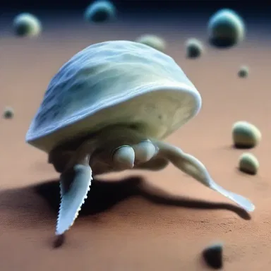 In the distant future, intergalactic explorers discovered a new species called the oyster-fish on a distant planet, which had the ability to communicate telepathically with humans.